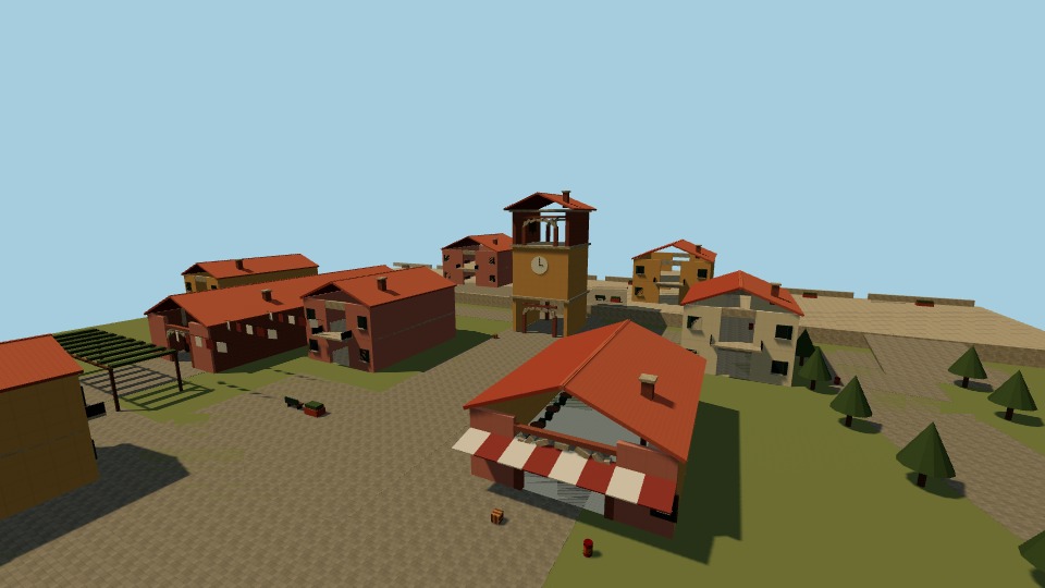 Bellwether’s town and green spaces